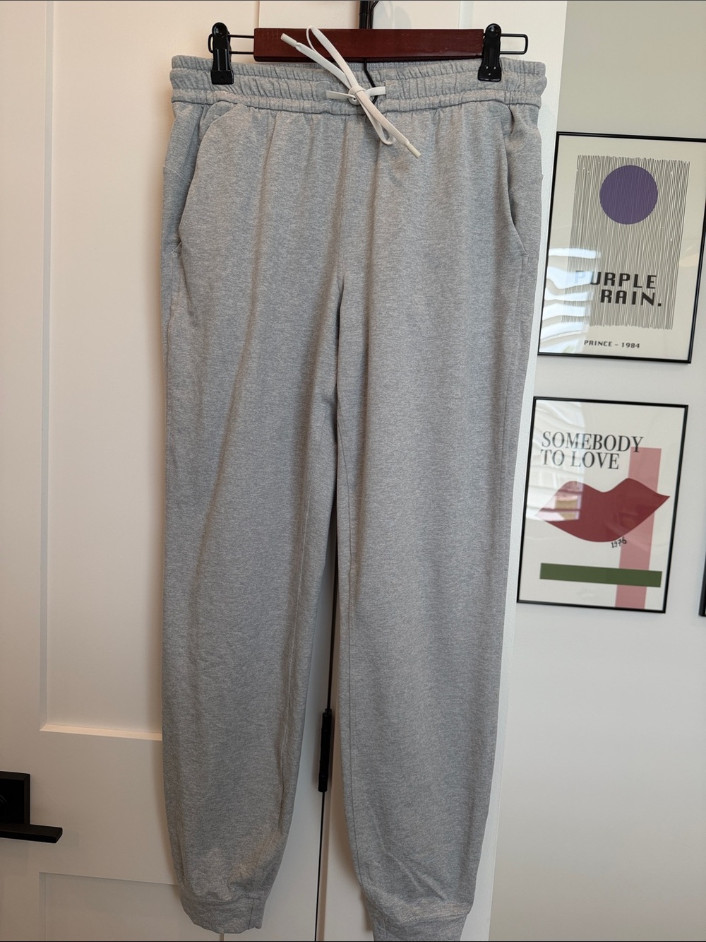 lululemon athletica Light Gray Men's Jogger Sweatpants
